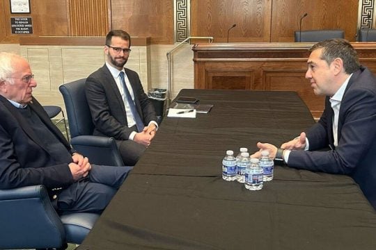 tsipras - bernie sanders